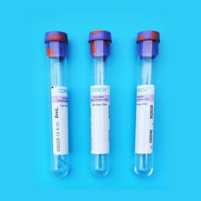 Cell-free DNA tubes