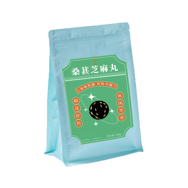 Mulberry and sesame balls